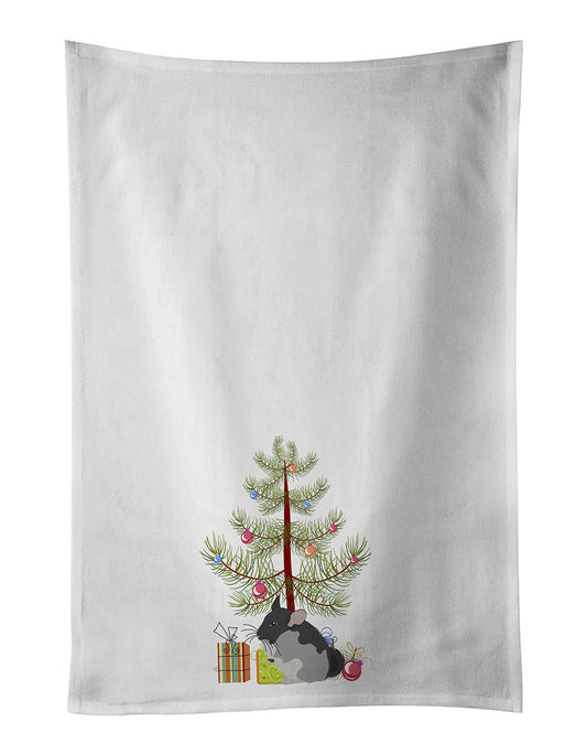 Buy this Black Velvet Chinchilla Merry Christmas Kitchen Towel Set of 2