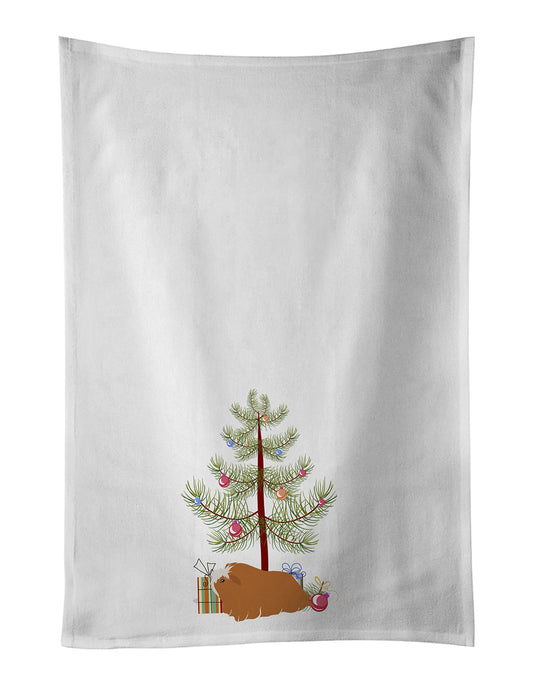 Buy this Peruvian Guinea Pig Merry Christmas Kitchen Towel Set of 2