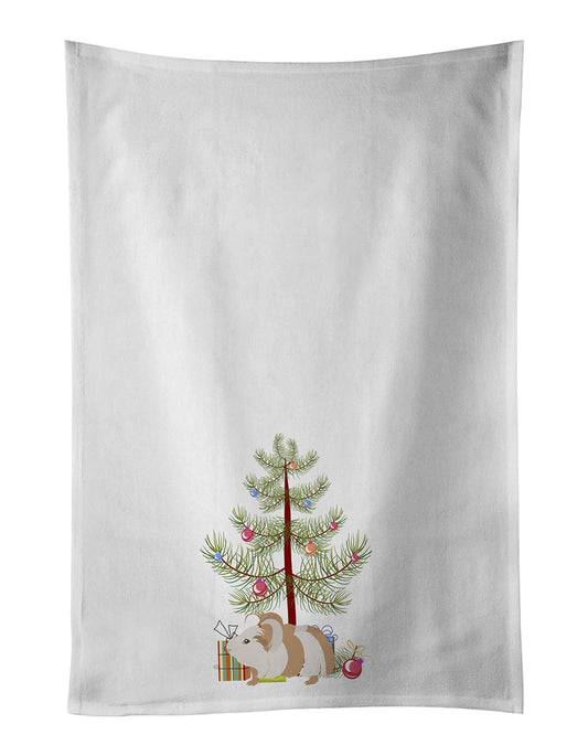 Buy this Silkie Guinea Pig Merry Christmas Kitchen Towel Set of 2