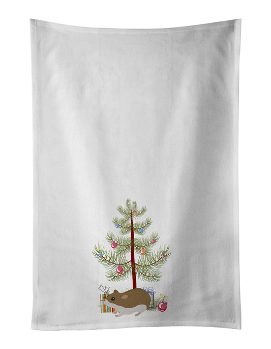 Buy this Chinese Hamster Merry Christmas Kitchen Towel Set of 2