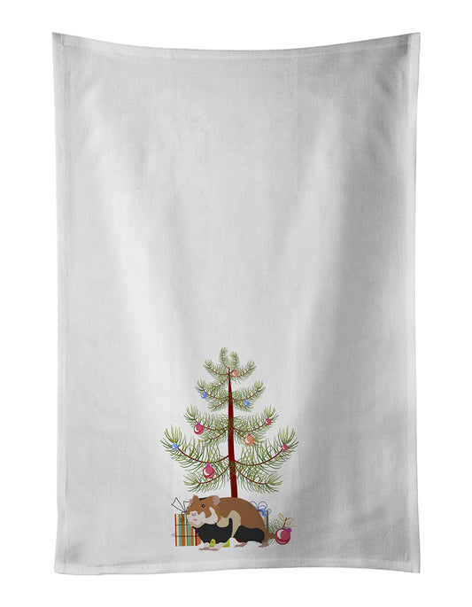Buy this European Hamster Merry Christmas Kitchen Towel Set of 2