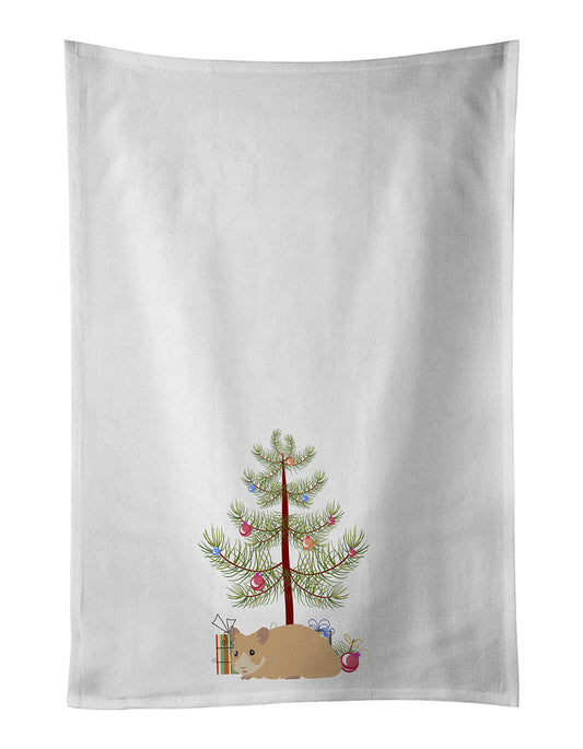 Buy this Syrian Golden Hamster Merry Christmas Kitchen Towel Set of 2