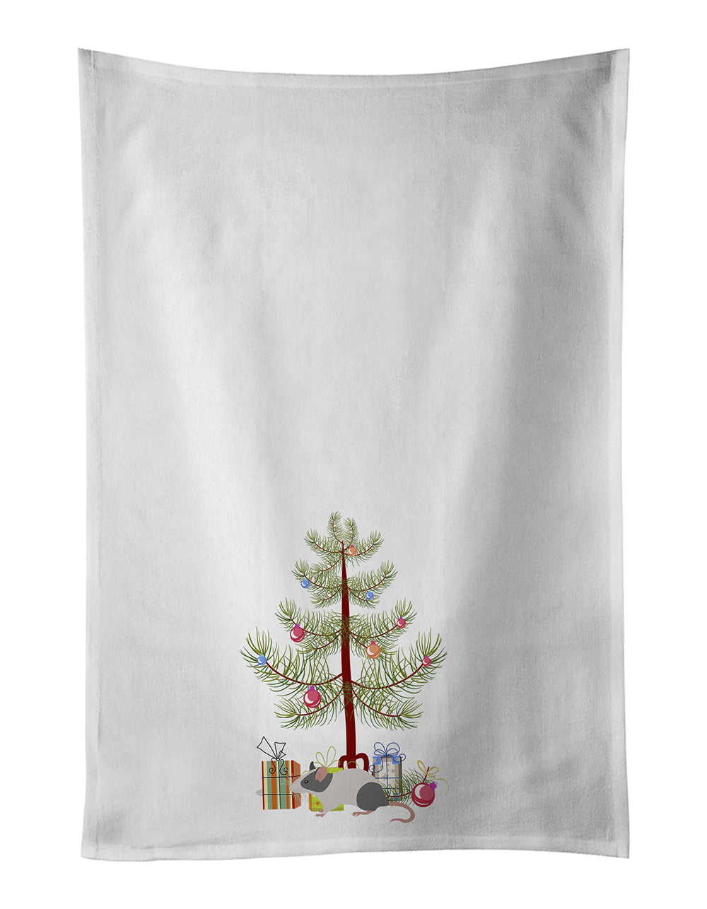 Buy this Japanese Mouse Merry Christmas Kitchen Towel Set of 2
