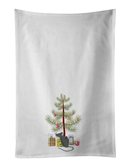 Buy this Satin Mouse Merry Christmas Kitchen Towel Set of 2