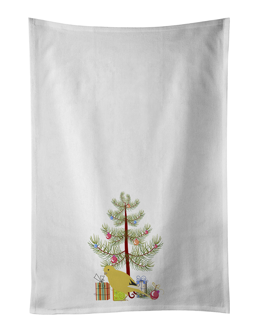 Buy this Border Canary Merry Christmas Kitchen Towel Set of 2