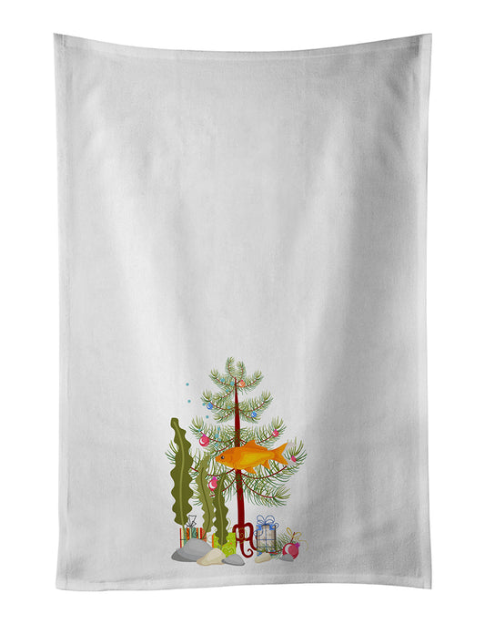 Buy this Goldfish Common Merry Christmas Kitchen Towel Set of 2
