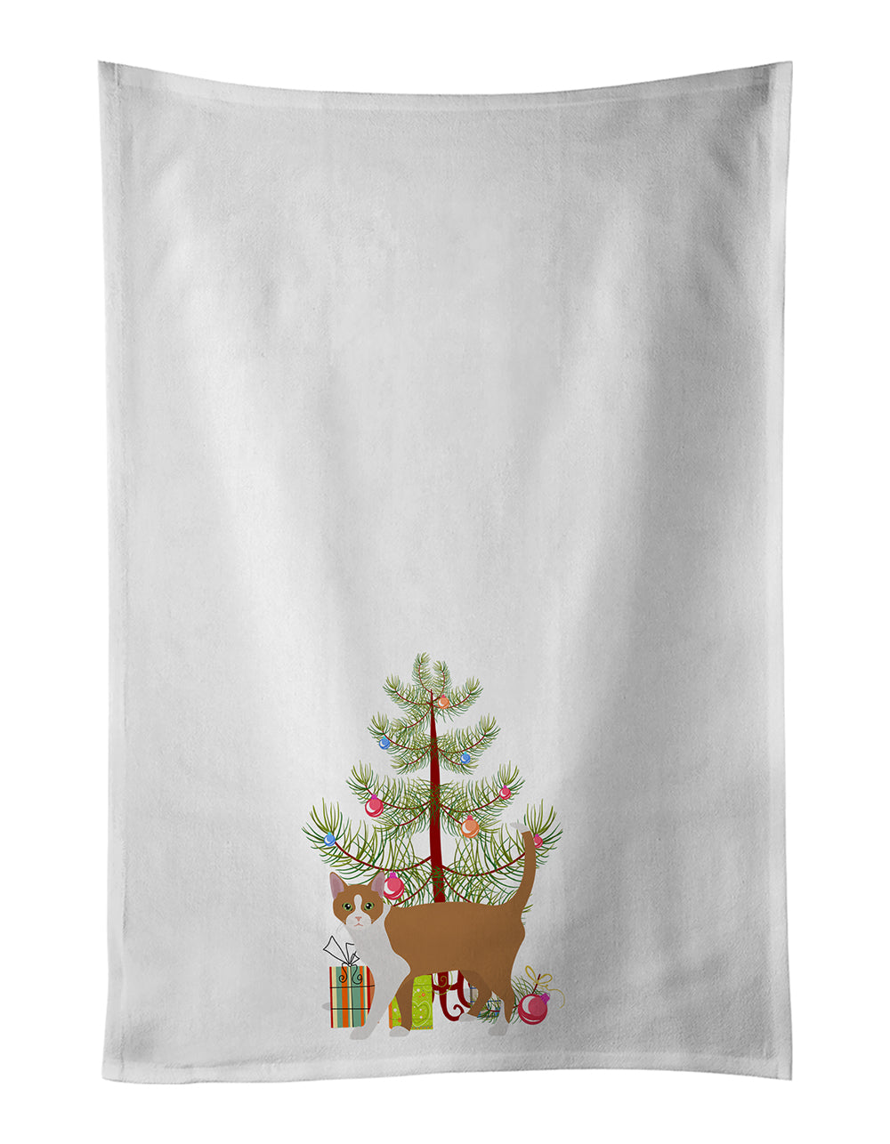 Buy this Brazilian Shorthair Cat Christmas Kitchen Towel Set of 2