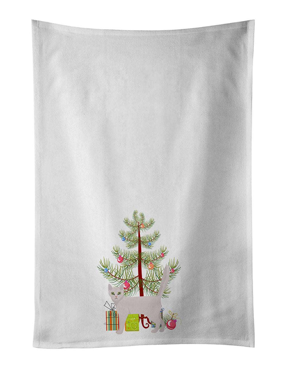 Buy this Burmilla Cat Christmas Kitchen Towel Set of 2