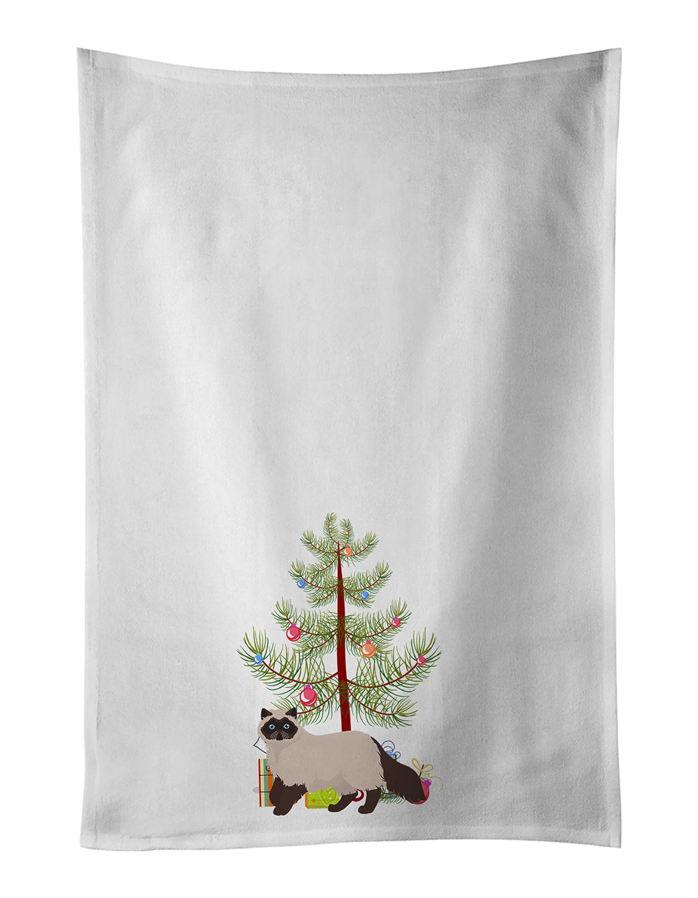 Buy this Colorpoint Persian Hymalayan Cat Christmas Kitchen Towel Set of 2