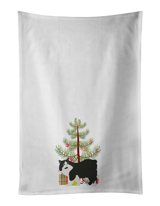 Buy this Cymric Cat Christmas Kitchen Towel Set of 2