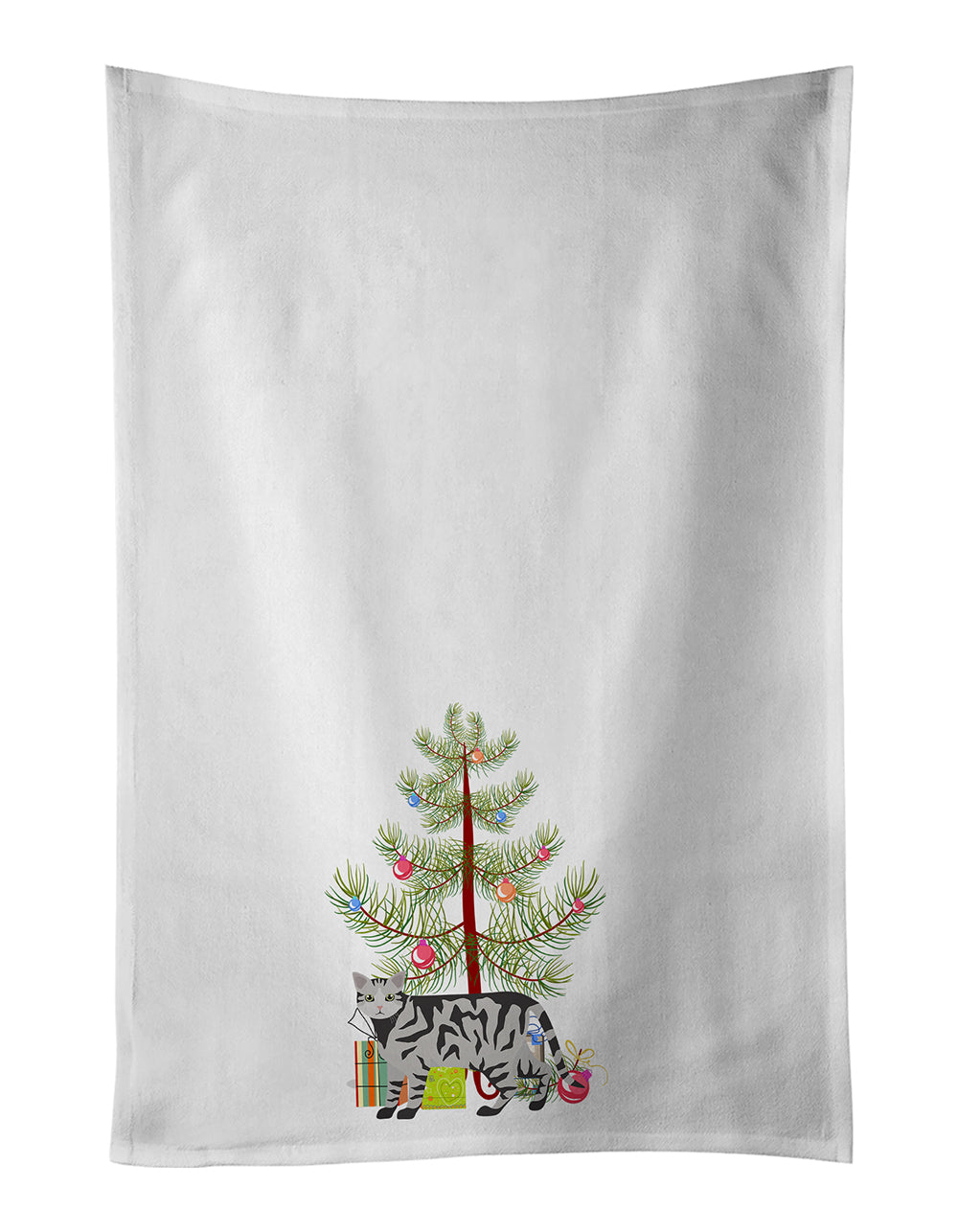 Buy this European Shorthair Cat Christmas Kitchen Towel Set of 2