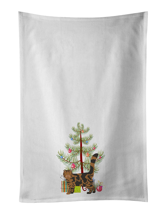 Buy this Foldex Exotic Fold Cat Christmas Kitchen Towel Set of 2