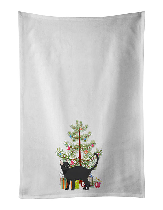 Buy this Malayan Cat Christmas Kitchen Towel Set of 2
