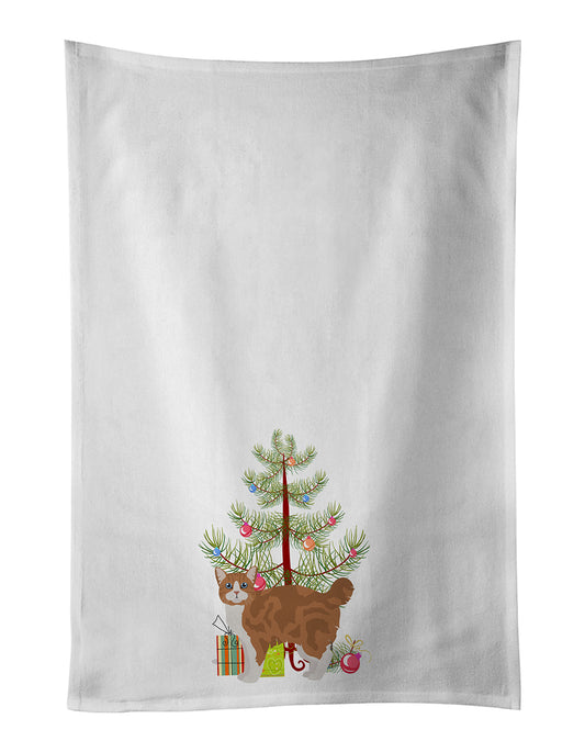 Buy this Manx Cat Christmas Kitchen Towel Set of 2