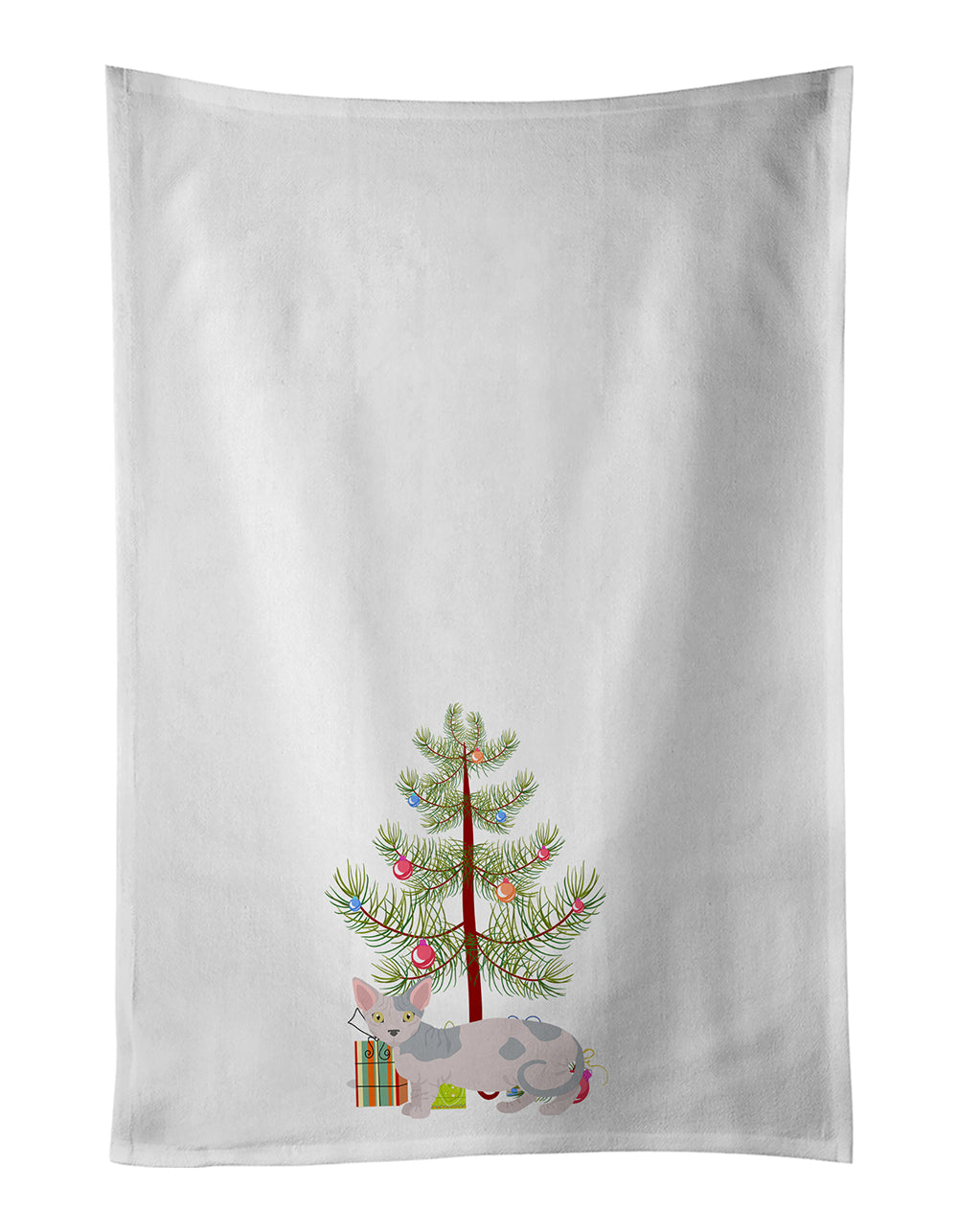 Buy this Minskin Cat Christmas Kitchen Towel Set of 2