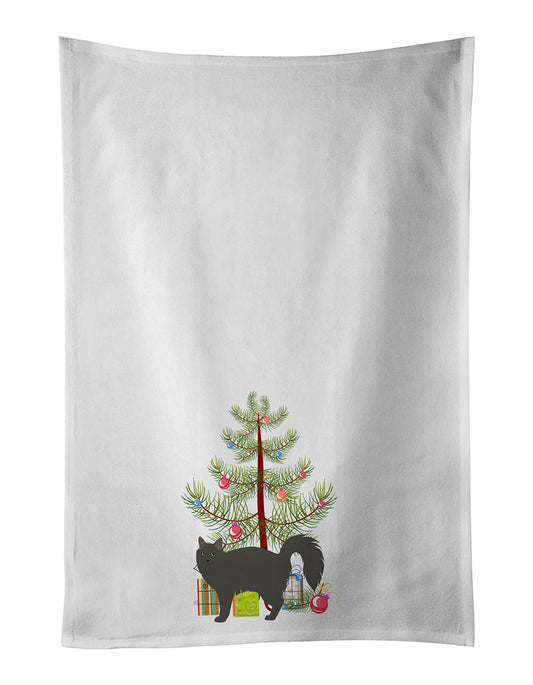 Buy this Nebelung Cat Christmas Kitchen Towel Set of 2