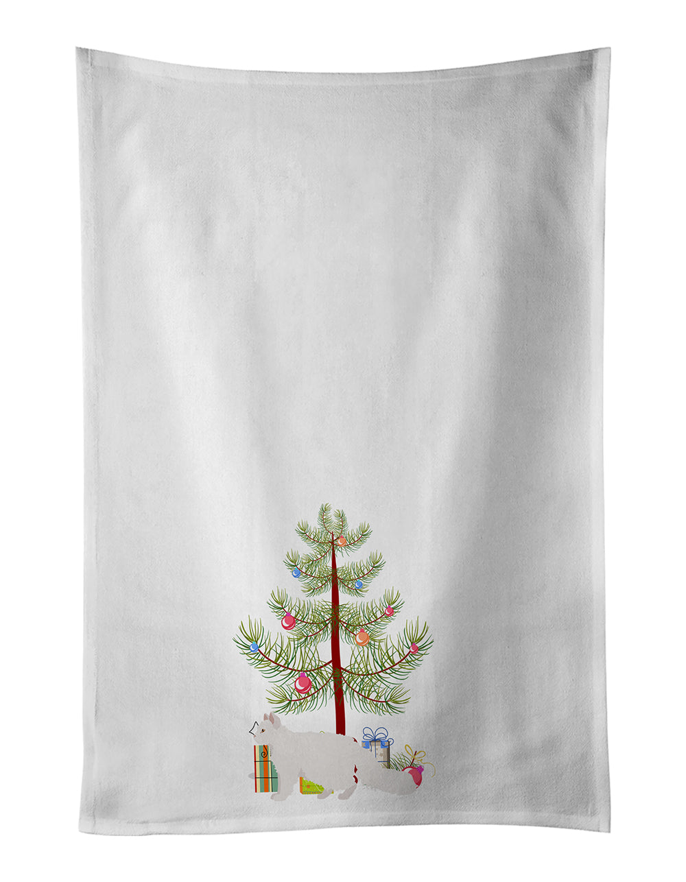 Buy this Oregon Rex Cat Christmas Kitchen Towel Set of 2