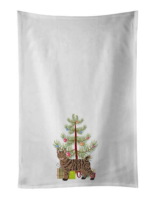 Buy this Pixie Bob Cat  Christmas Kitchen Towel Set of 2