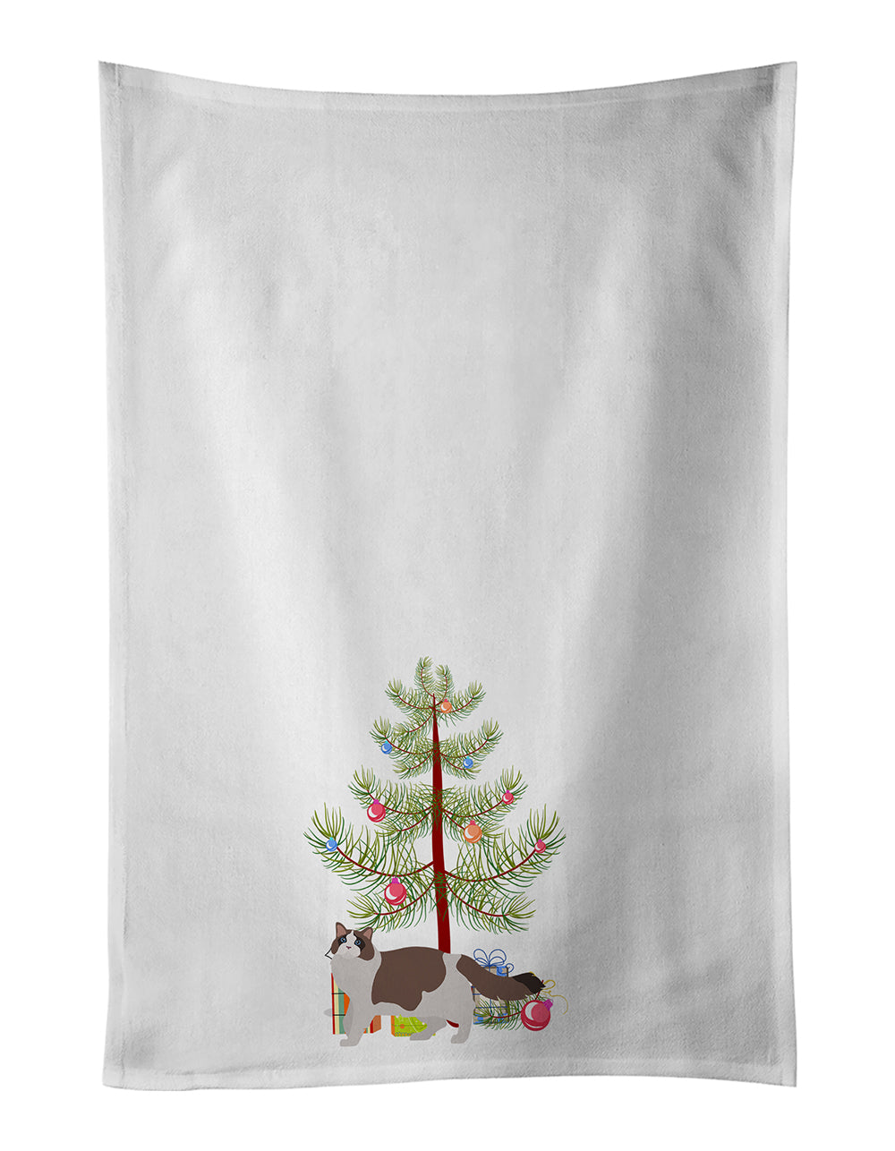 Buy this Ragdoll Cat  Christmas Kitchen Towel Set of 2