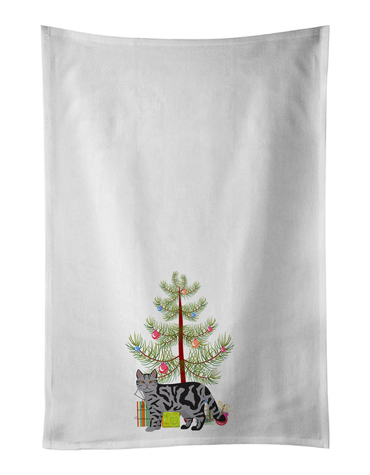 Buy this Scottish Straight Cat Christmas Kitchen Towel Set of 2