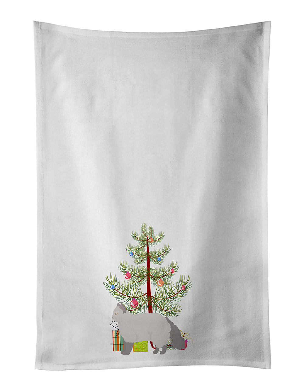 Buy this Selkirk Rex Cat Christmas Kitchen Towel Set of 2