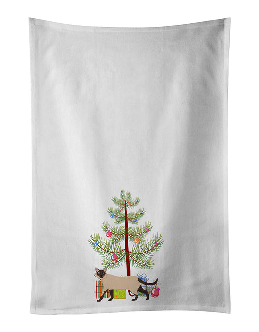 Buy this Siamese Traditional Cat Christmas Kitchen Towel Set of 2