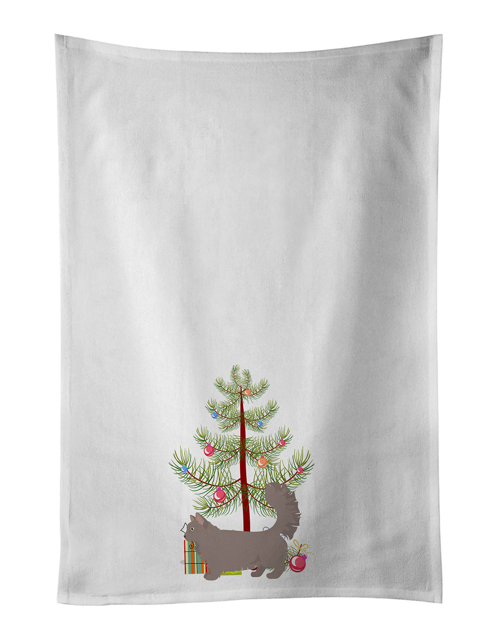 Buy this Skookum Cat Christmas Kitchen Towel Set of 2