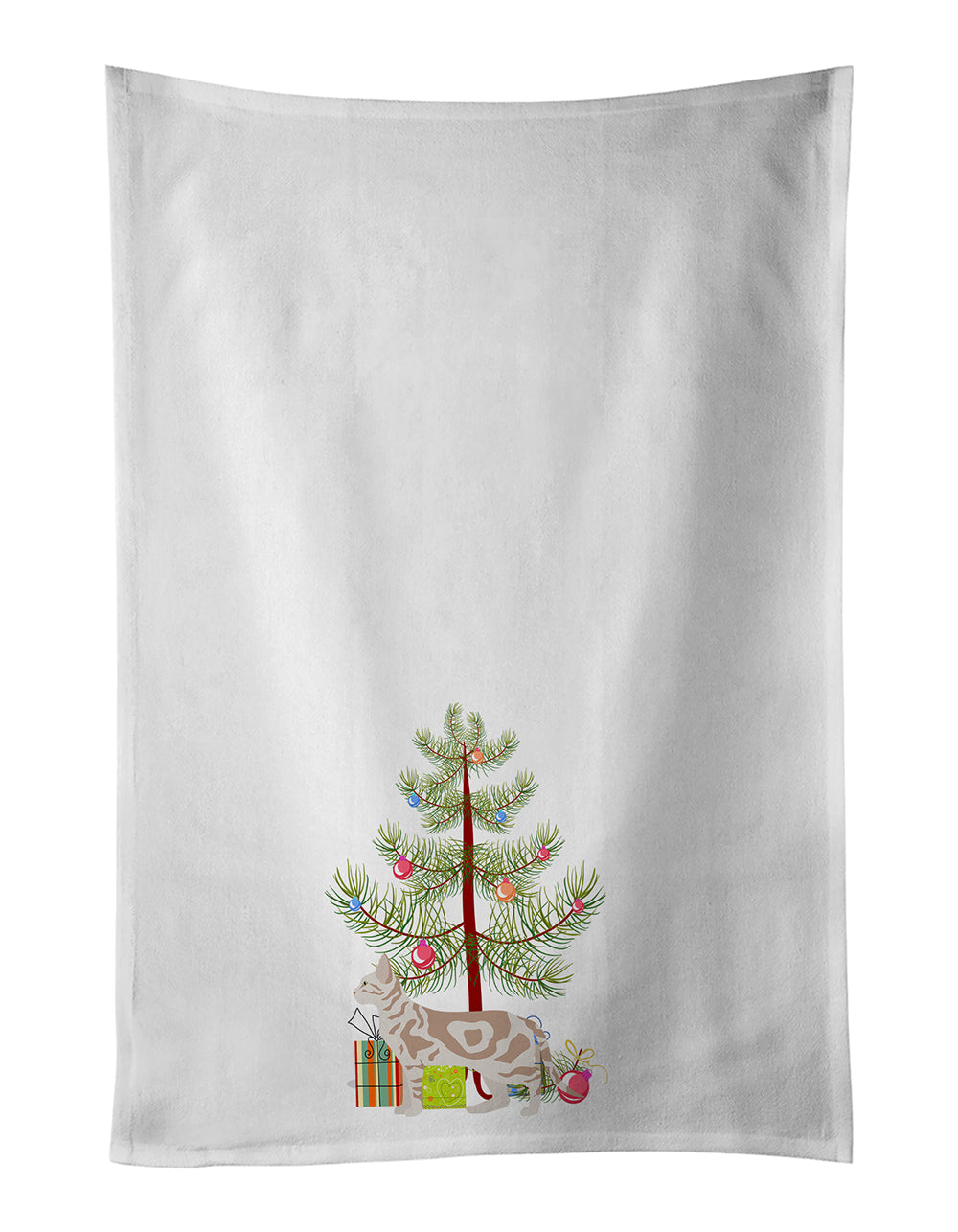 Buy this Sokoke Cat Christmas Kitchen Towel Set of 2