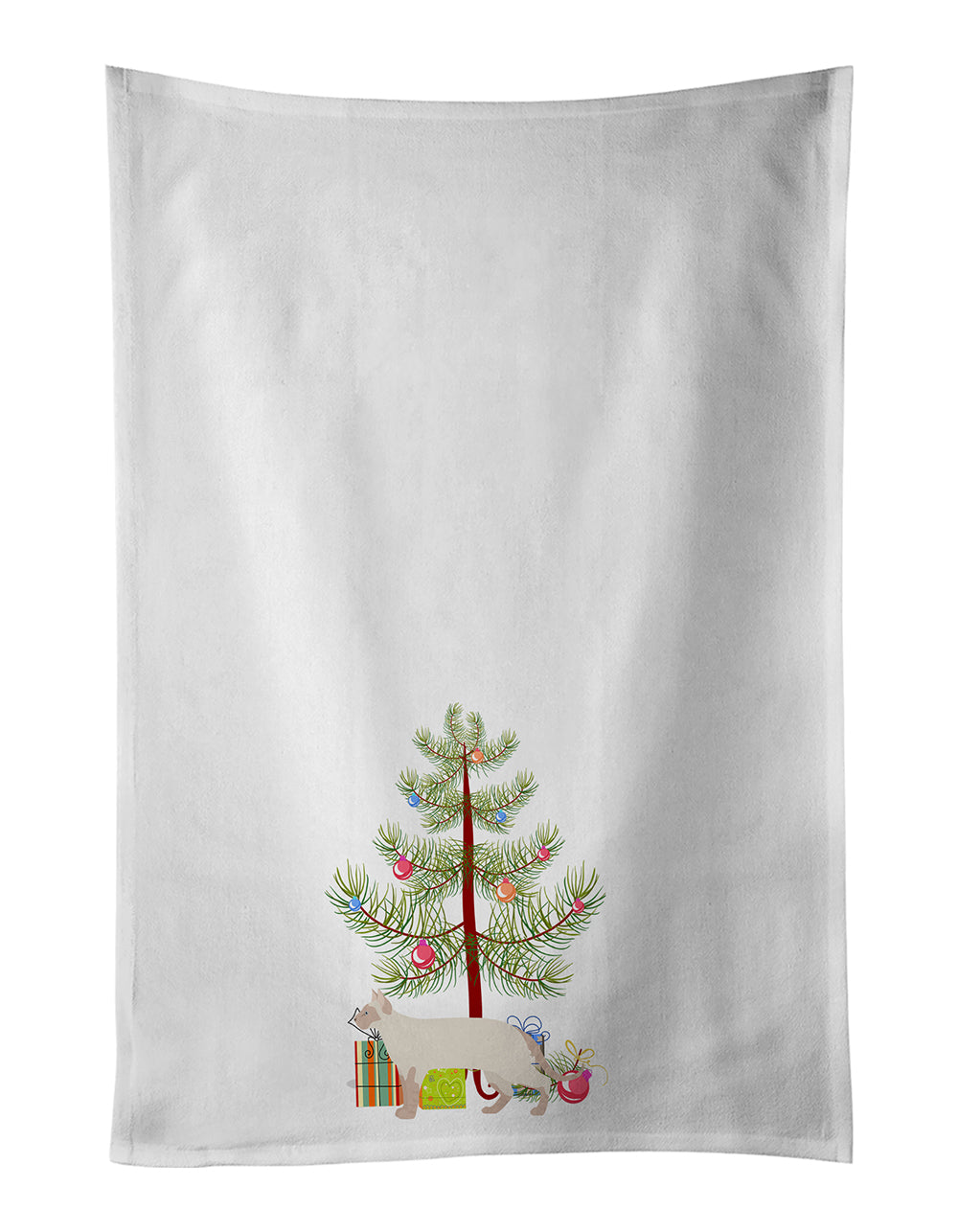 Buy this Tonkinese Cat Christmas Kitchen Towel Set of 2
