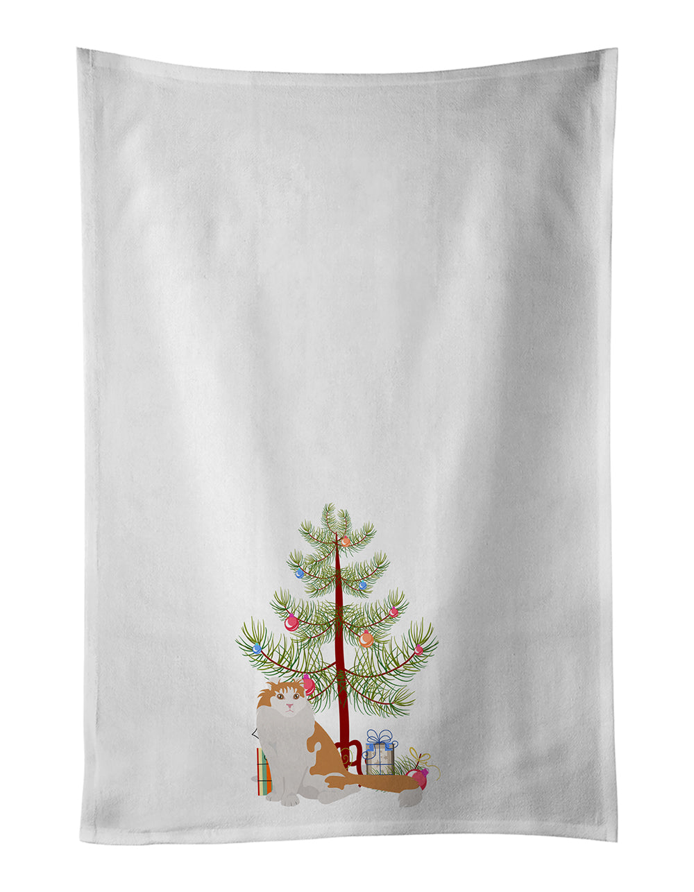 Buy this American Curl Cat Christmas Kitchen Towel Set of 2