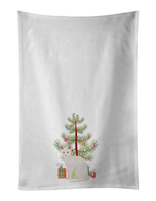 Buy this Aphrodite Giant Cat Christmas Kitchen Towel Set of 2