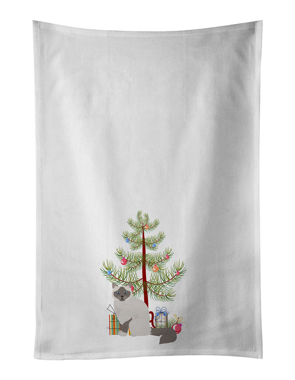 Buy this Birman Cat Christmas Kitchen Towel Set of 2