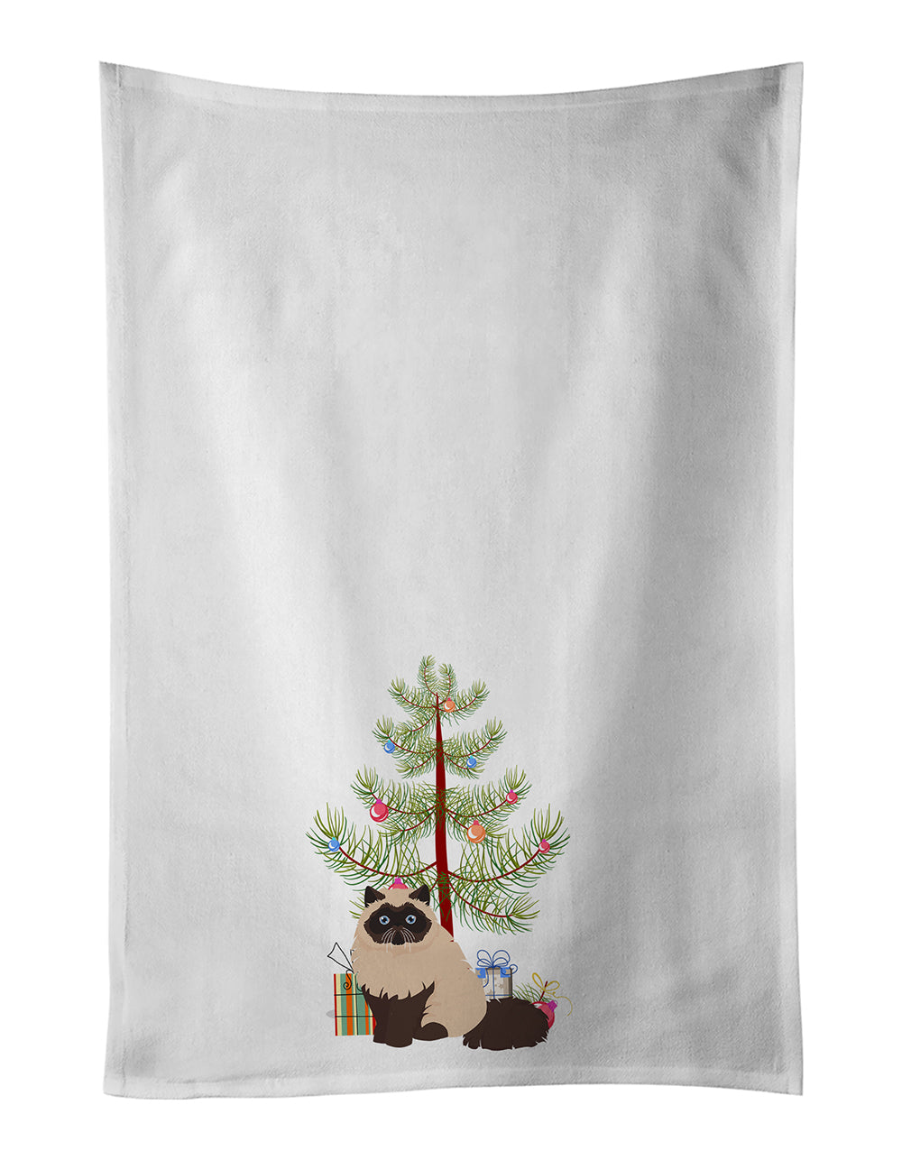 Buy this Colorpoint Persian Hymalayan Cat Christmas Kitchen Towel Set of 2