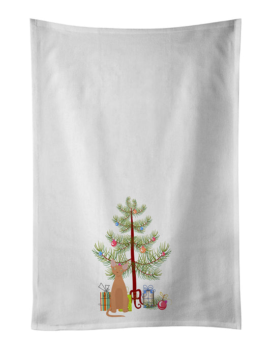 Buy this Devon Rex Cat Christmas Kitchen Towel Set of 2