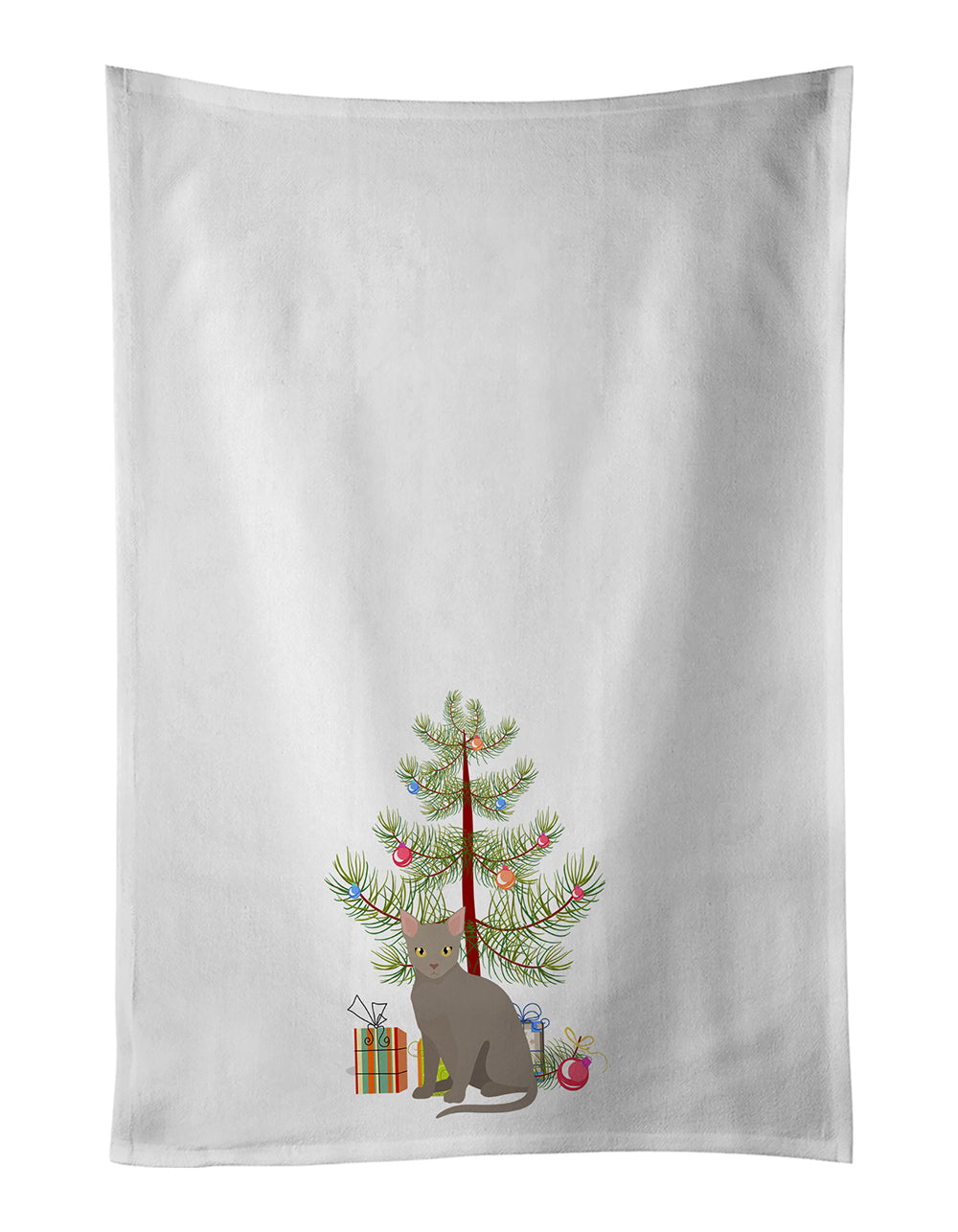 Buy this Malayan Cat Christmas Kitchen Towel Set of 2