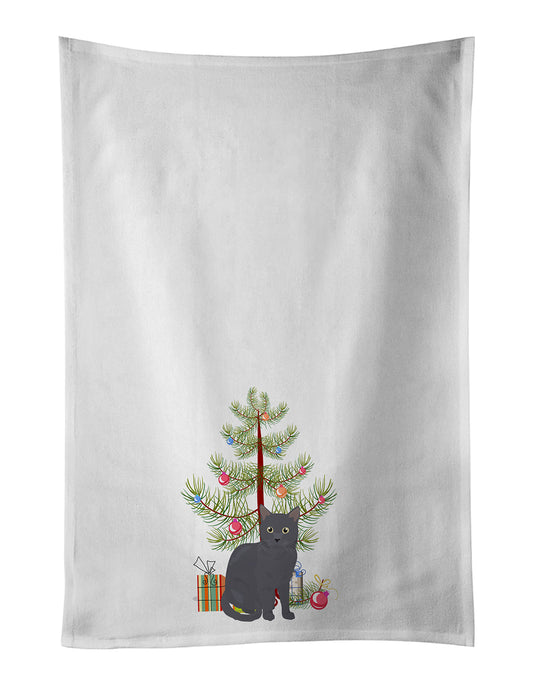 Buy this Nebelung Cat Christmas Kitchen Towel Set of 2
