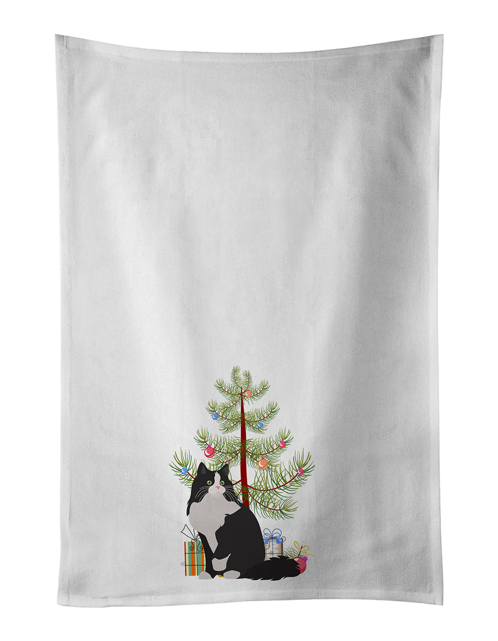 Buy this Ragamuffin Cat  Christmas Kitchen Towel Set of 2