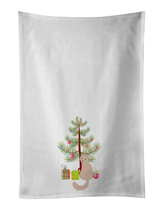 Buy this Scottish Fold Cat Christmas Kitchen Towel Set of 2