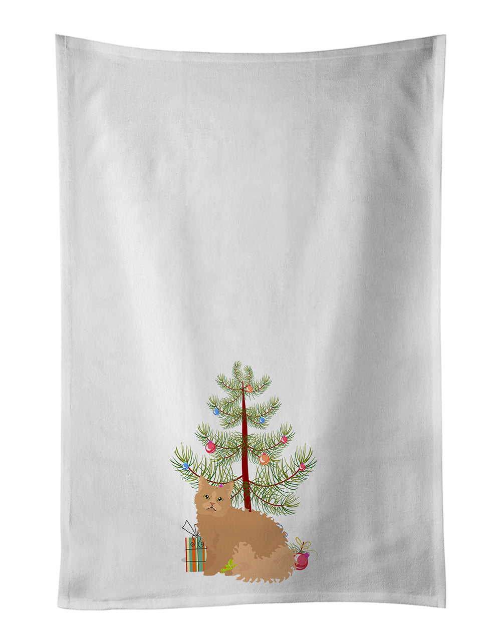 Buy this Selkirk Rex Cat Christmas Kitchen Towel Set of 2