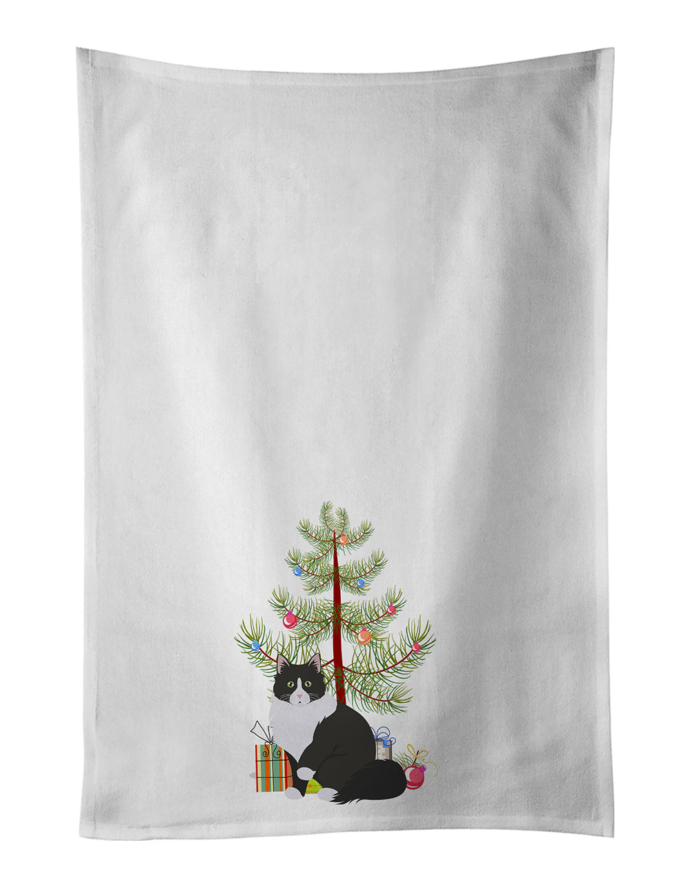 Buy this Siberian Forest Cat Christmas Kitchen Towel Set of 2