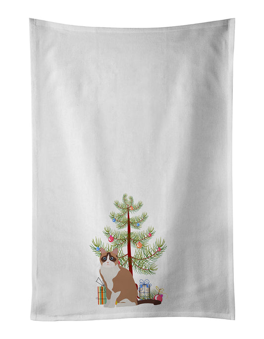 Buy this Snowshoe Cat Christmas Kitchen Towel Set of 2