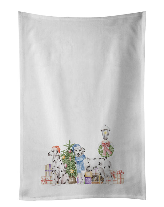 Buy this Dalmatian Adult Duo with Christmas Wonderland Kitchen Towel Set of 2