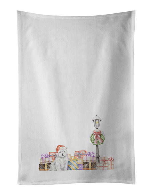 Buy this West Highland White Terrier Sitting Kitchen Towel Set of 2