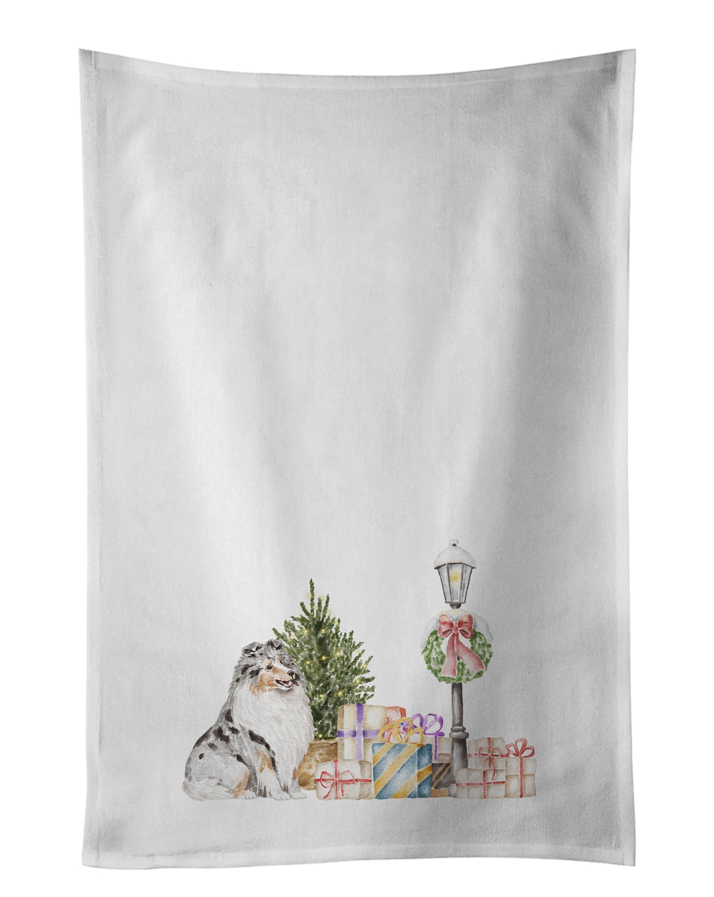 Buy this Sheltie/Shetland Sheepdog Blue Merle Kitchen Towel Set of 2