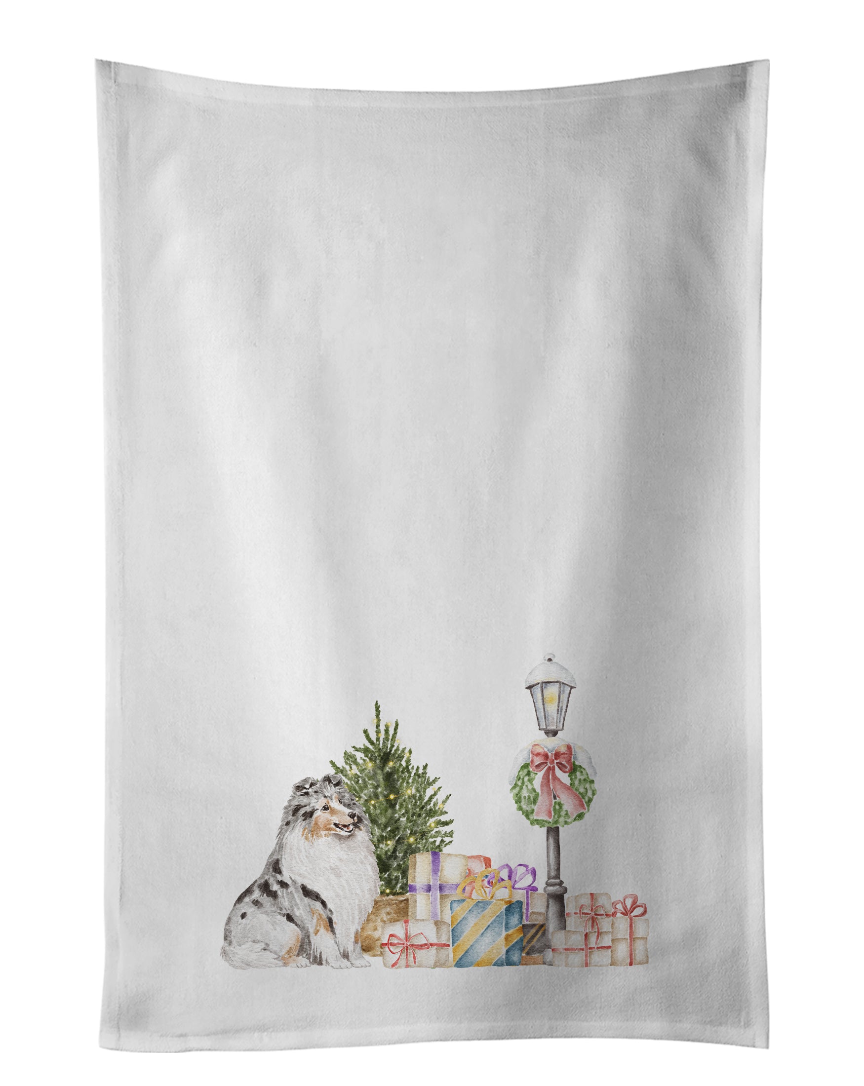 Buy this Sheltie/Shetland Sheepdog Blue Merle Kitchen Towel Set of 2