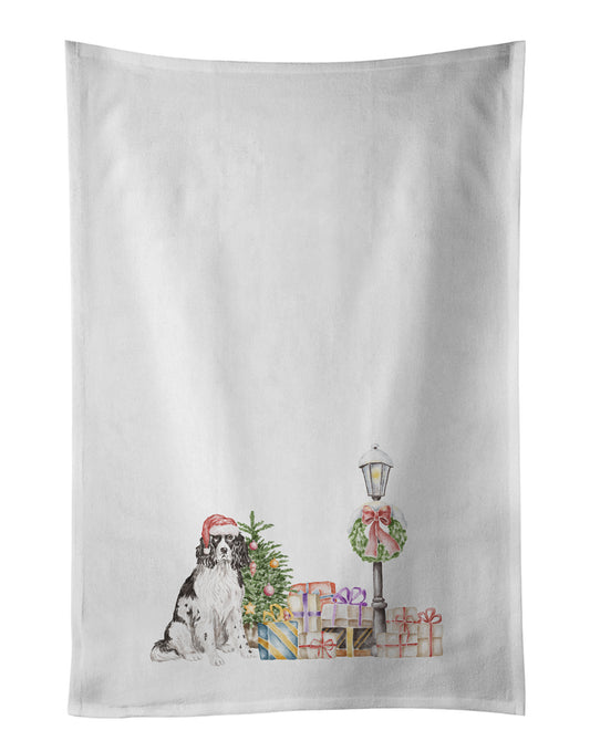 Buy this English Springer Spaniel Black and White Kitchen Towel Set of 2