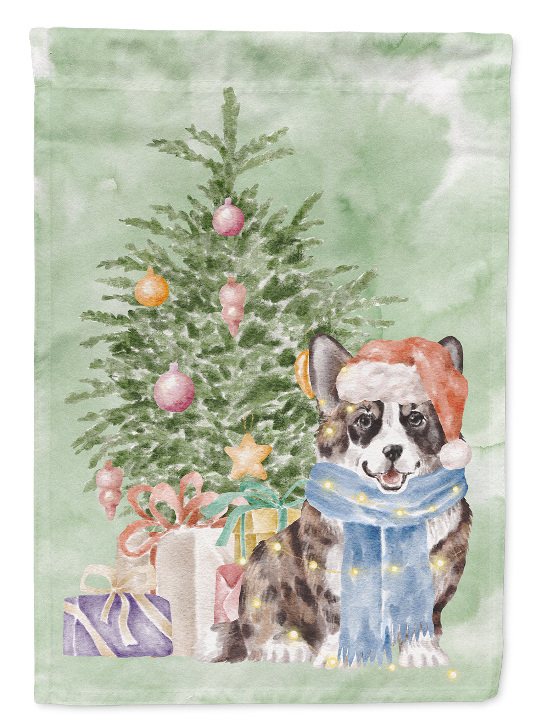 Buy this Corgi Cardigan Christmas Presents and Tree Garden Flag