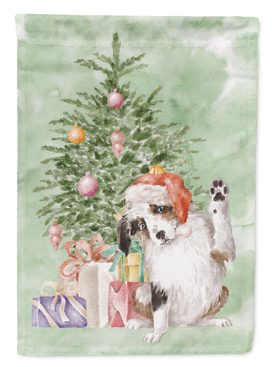 Buy this Australian Shepherd High Five Christmas Presents and Tree Garden Flag