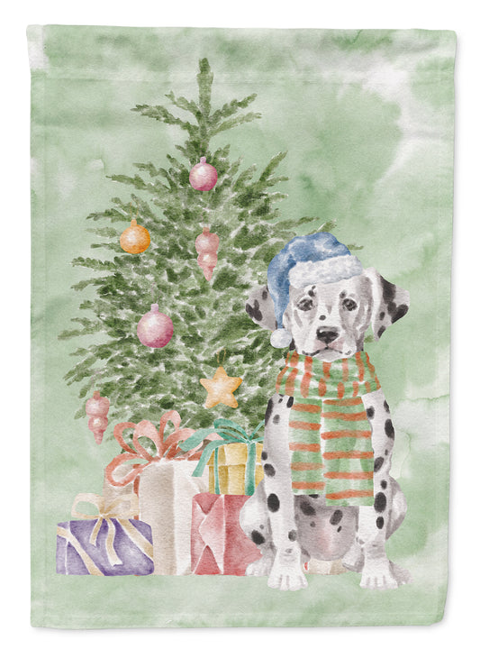 Buy this Dalmatian Puppy Christmas Presents and Tree Garden Flag