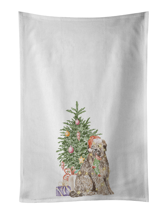 Buy this Briard Christmas Presents and Tree Kitchen Towel Set of 2